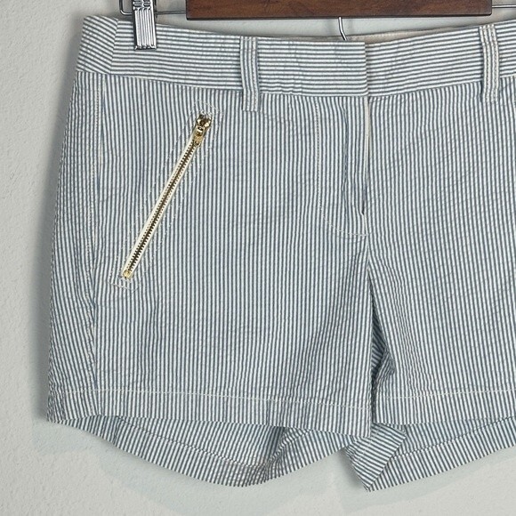 J. Crew Factory 3 inch Seersucker Shorts 4 - Picture 2 of 7
